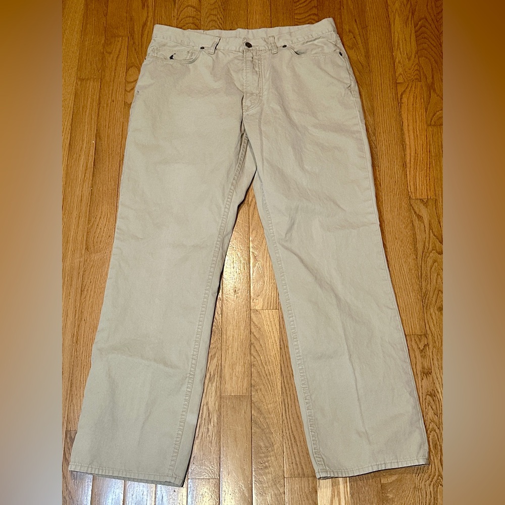 Polo Ralph Lauren Chinos - Men's Light Khaki Chinos - 34x30 - GUC